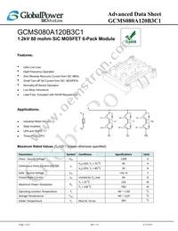 GCMS080A120B3C1 Datasheet Cover