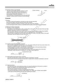 GCQ1555C1H100FB01D Datasheet Page 19