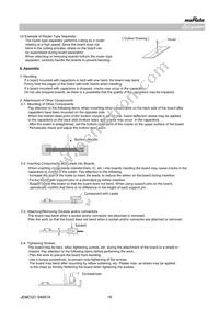 GCQ1555C1H100JB01D Datasheet Page 19