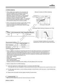 GCQ1555C1H100RB01D Datasheet Page 15