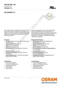 GD CSHPM1.14-UNUO-W4-1-350-R18 Datasheet Cover