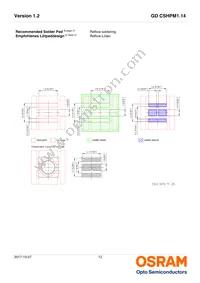 GD CSHPM1.14-UNUO-W4-1-350-R18 Datasheet Page 12