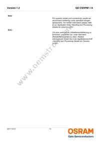 GD CSHPM1.14-UNUO-W4-1-350-R18 Datasheet Page 13