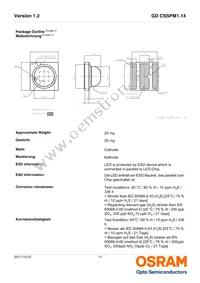 GD CSSPM1.14-UNUO-W4-1-350-R18 Datasheet Page 11