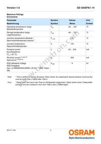 GD DASPA1.14-RKRM-W5-1 Datasheet Page 3