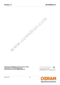GD DASPA2.14-RMRO-25-1-100-R18 Datasheet Page 21