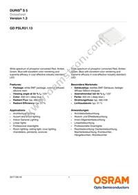 GD PSLR31.13-3T1U-25-1-150-R18 Datasheet Cover