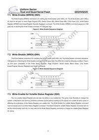 GD25VQ32CTIGR Datasheet Page 16