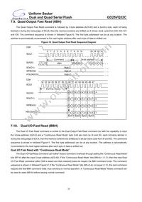 GD25VQ32CTIGR Datasheet Page 20