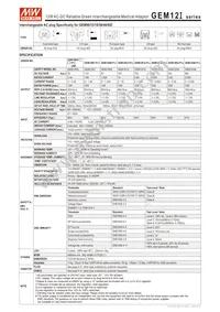GEM12I24-P1J Datasheet Page 2