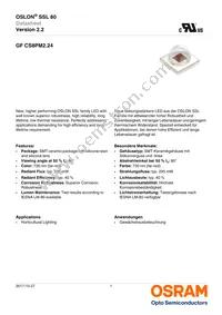 GF CS8PM2.24-3S1T-1-0-350-R18 Datasheet Cover