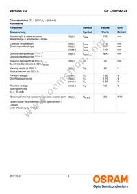 GF CS8PM2.24-3S1T-1-0-350-R18 Datasheet Page 4