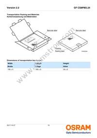 GF CS8PM2.24-3S1T-1-0-350-R18 Datasheet Page 18