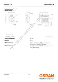 GF DASPA2.24-PNQJ-1-1-100-R18 Datasheet Page 11
