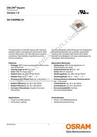 GH CSSRM2.24-VMVN-1-1-700-R33-XX Datasheet Cover