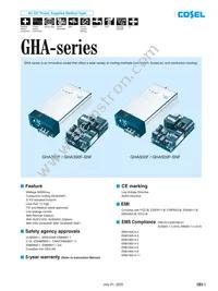 GHA500F-15-R3 Datasheet Cover