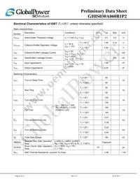 GHIS030A060B1P2 Datasheet Page 4