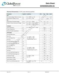 GHIS030A120S-A1 Datasheet Page 2