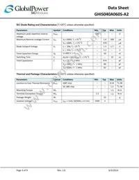 GHIS040A060S-A2 Datasheet Page 3