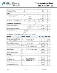 GHIS060A120S1-E1 Datasheet Page 2
