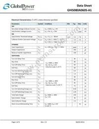 GHIS080A060S-A1 Datasheet Page 2