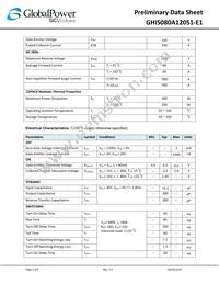 GHIS080A120S1-E1 Datasheet Page 2