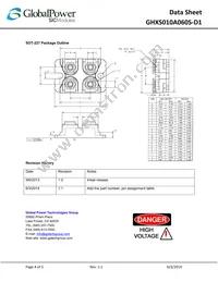 GHXS010A060S-D1 Datasheet Page 4