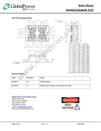 GHXS010A060S-D1E Datasheet Page 4