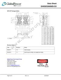 GHXS010A060S-D3 Datasheet Page 4