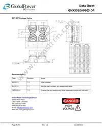 GHXS010A060S-D4 Datasheet Page 4