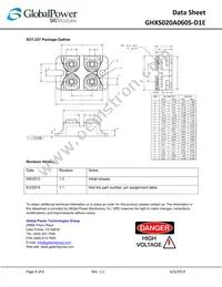 GHXS020A060S-D1E Datasheet Page 4