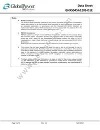 GHXS045A120S-D1E Datasheet Page 5