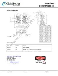 GHXS045A120S-D3 Datasheet Page 4