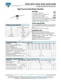 GI750-E3/73 Datasheet Cover