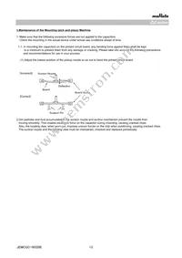 GJ821BR61E106KE11L Datasheet Page 13