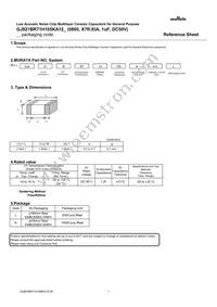 GJ821BR71H105KA12L Datasheet Cover