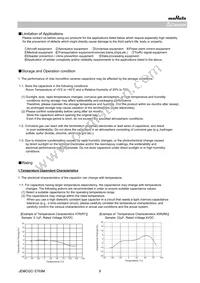 GJM0225C1C120JB01L Datasheet Page 9