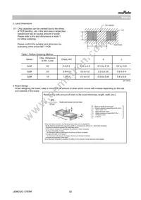 GJM0225C1E1R2CB01L Datasheet Page 22