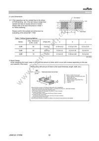 GJM0225C1E3R0CB01L Datasheet Page 22