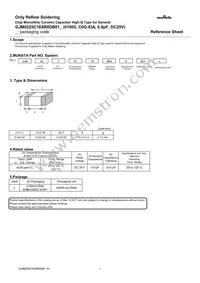 GJM0225C1E6R8DB01L Datasheet Cover