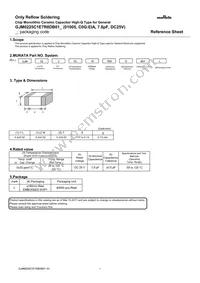 GJM0225C1E7R8DB01L Datasheet Cover