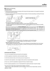 GJM0335C1E1R9BB01D Datasheet Page 12