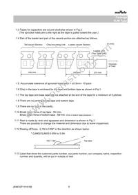 GJM0335C1E6R0BB01D Datasheet Page 8