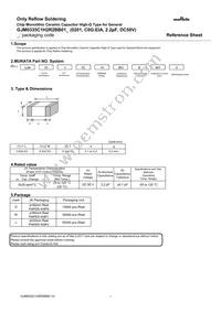 GJM0335C1H2R2BB01D Datasheet Cover