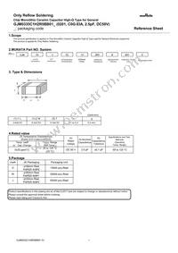 GJM0335C1H2R5BB01D Datasheet Cover