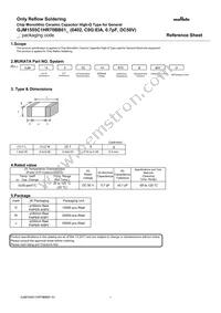 GJM1555C1HR70BB01D Datasheet Cover