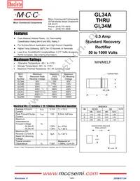 GL34M-TP Datasheet Cover