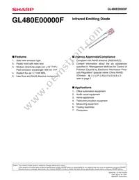 GL480E00000F Datasheet Cover