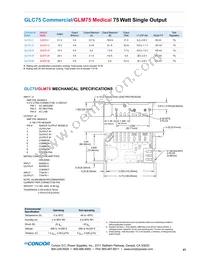 GLC75-15G Datasheet Page 2