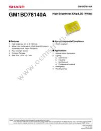 GM1BD78140A Datasheet Cover